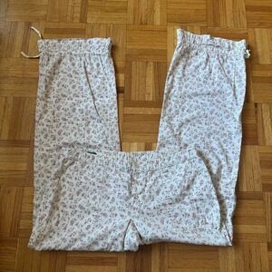 y2k low rise cargo cotton floral print pants by aeropostale